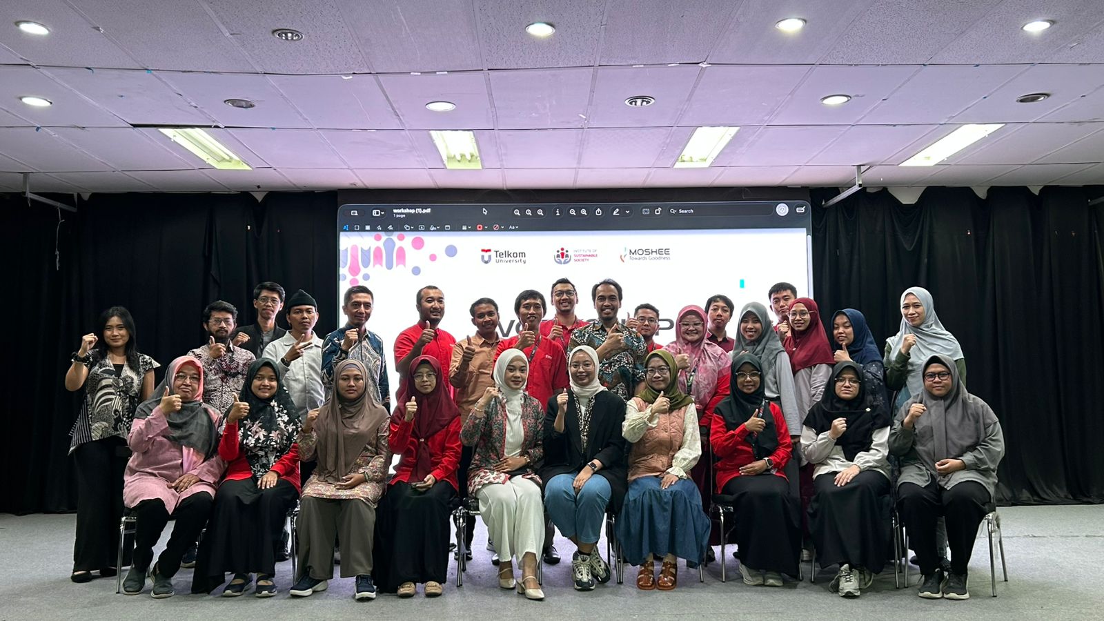 Workshop Leadership & Time Management RISS Bersama CoE MOSHEE Telkom University Surabaya